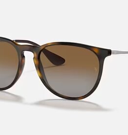 Ray Ban Ray Ban Erika Light Havana Sunglasses Brown Gradient Polarized