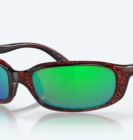 Costa Del Mar Costa Brine 10 Tortoise Sunglasses Green Mirror 580P