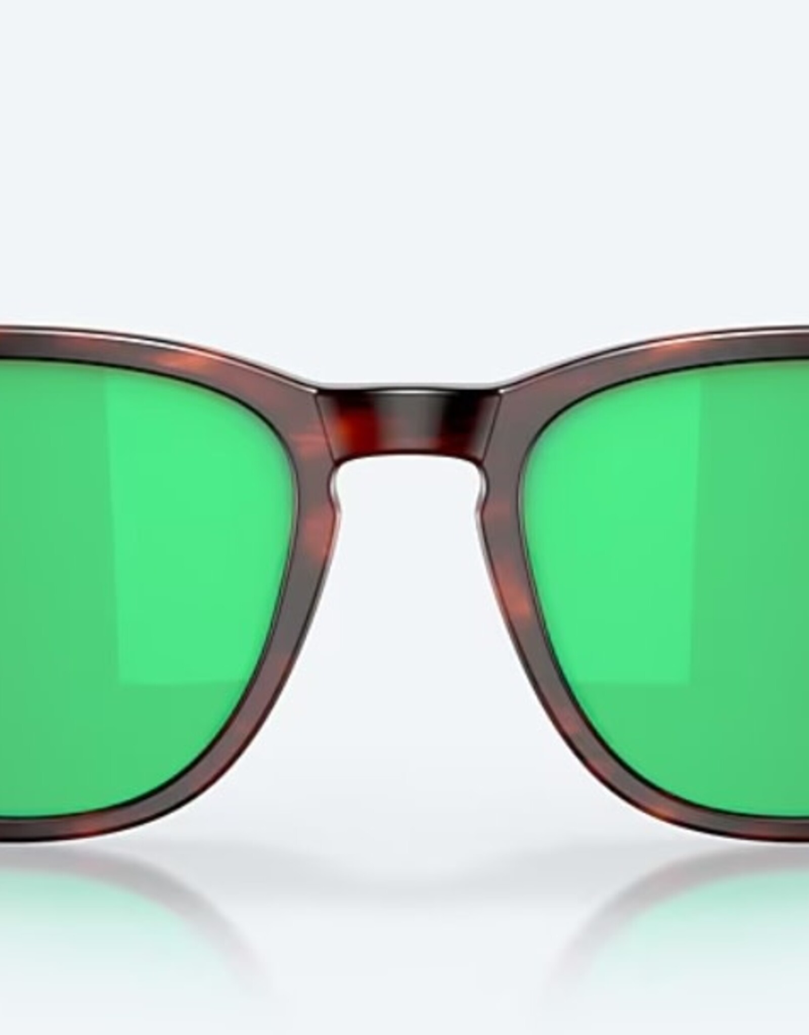 Costa Del Mar Costa Sullivan 191 Matte Tortoise Sunglasses Green Mirror 580G