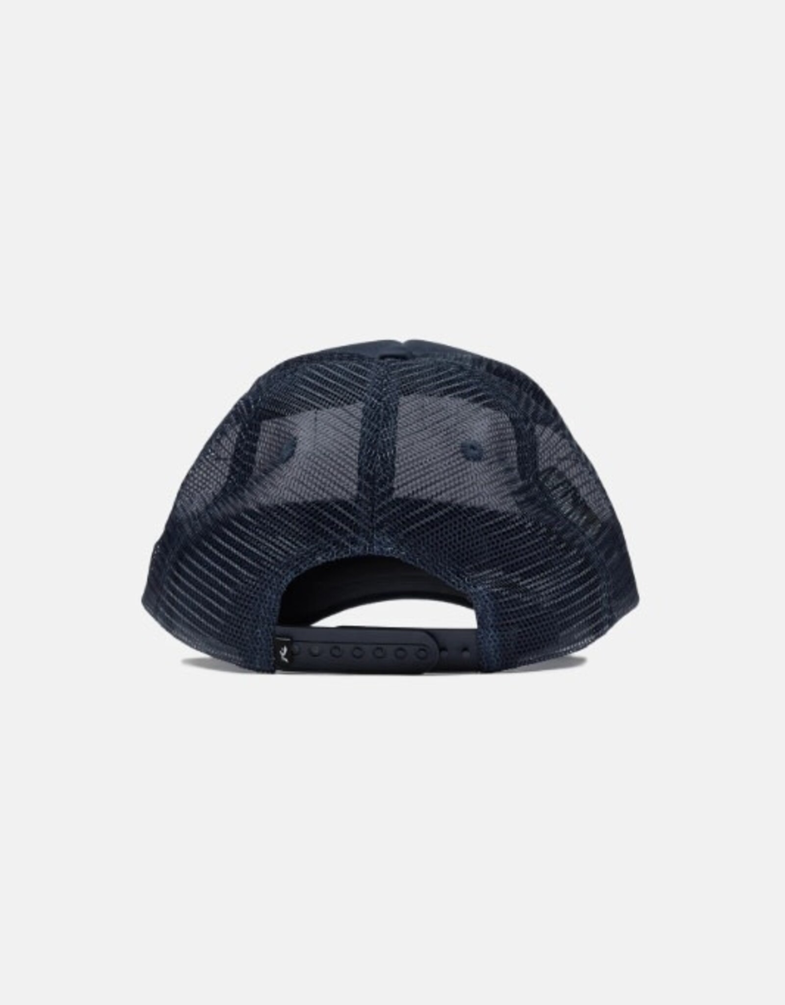 Rusty Rusty Boxed Out Trucker Cap Navy Blue