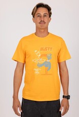 Rusty Rusty Party Of One Short Sleeve Tee Orange