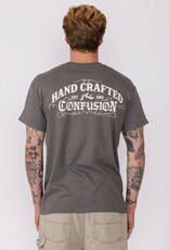 Rusty Rusty Crafted Confusion Short Sleeve Tee Washed Black