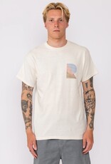 Rusty Rusty Line It Up Short Sleeve Tee Ecru