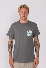 Rusty Rusty Retro World Short Sleeve Tee Washed Black