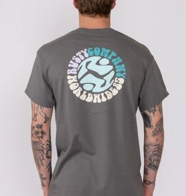 Rusty Rusty Retro World Short Sleeve Tee Washed Black