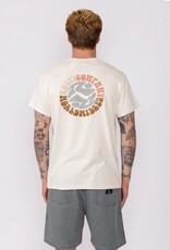 Rusty Rusty Retro World Short Sleeve Tee Ecru