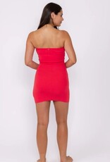 Rusty Rusty Ruby Strapless Mini Dress Cayenne