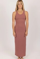 Rusty Rusty Sunset Tank Maxi Dress Mauve