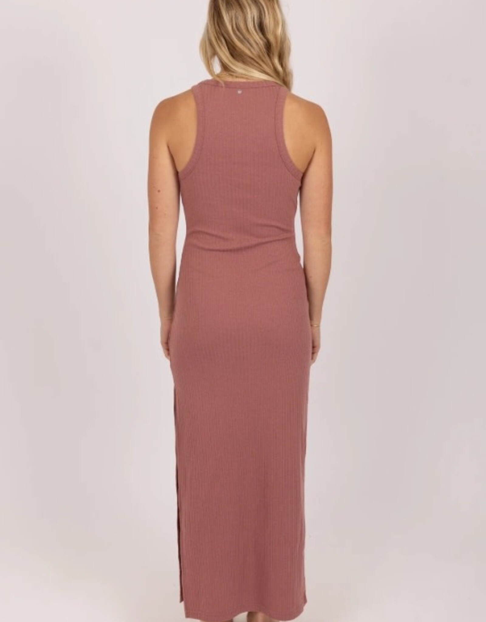 Rusty Rusty Sunset Tank Maxi Dress Mauve
