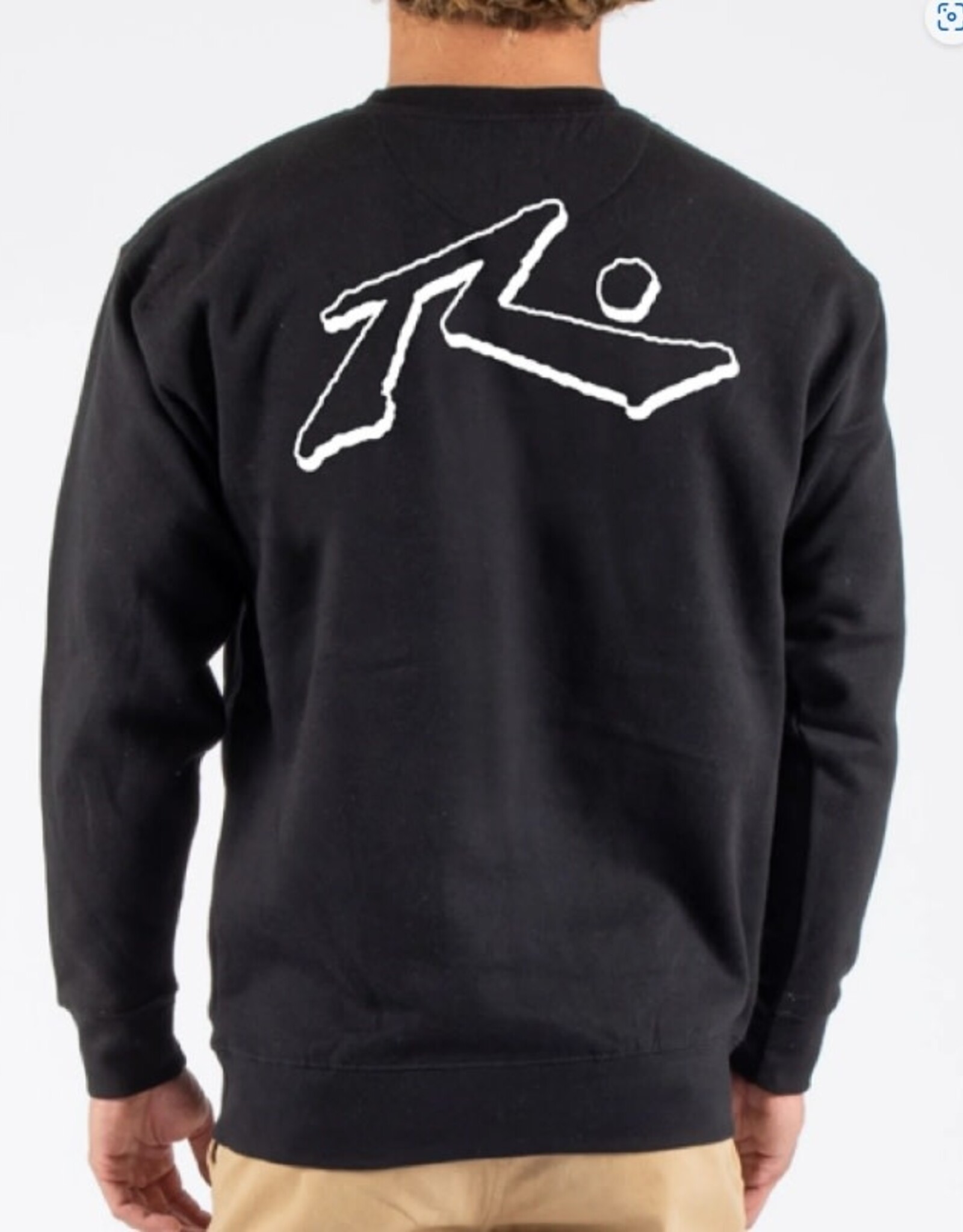 Rusty Rusty Base Crew Fleece Black