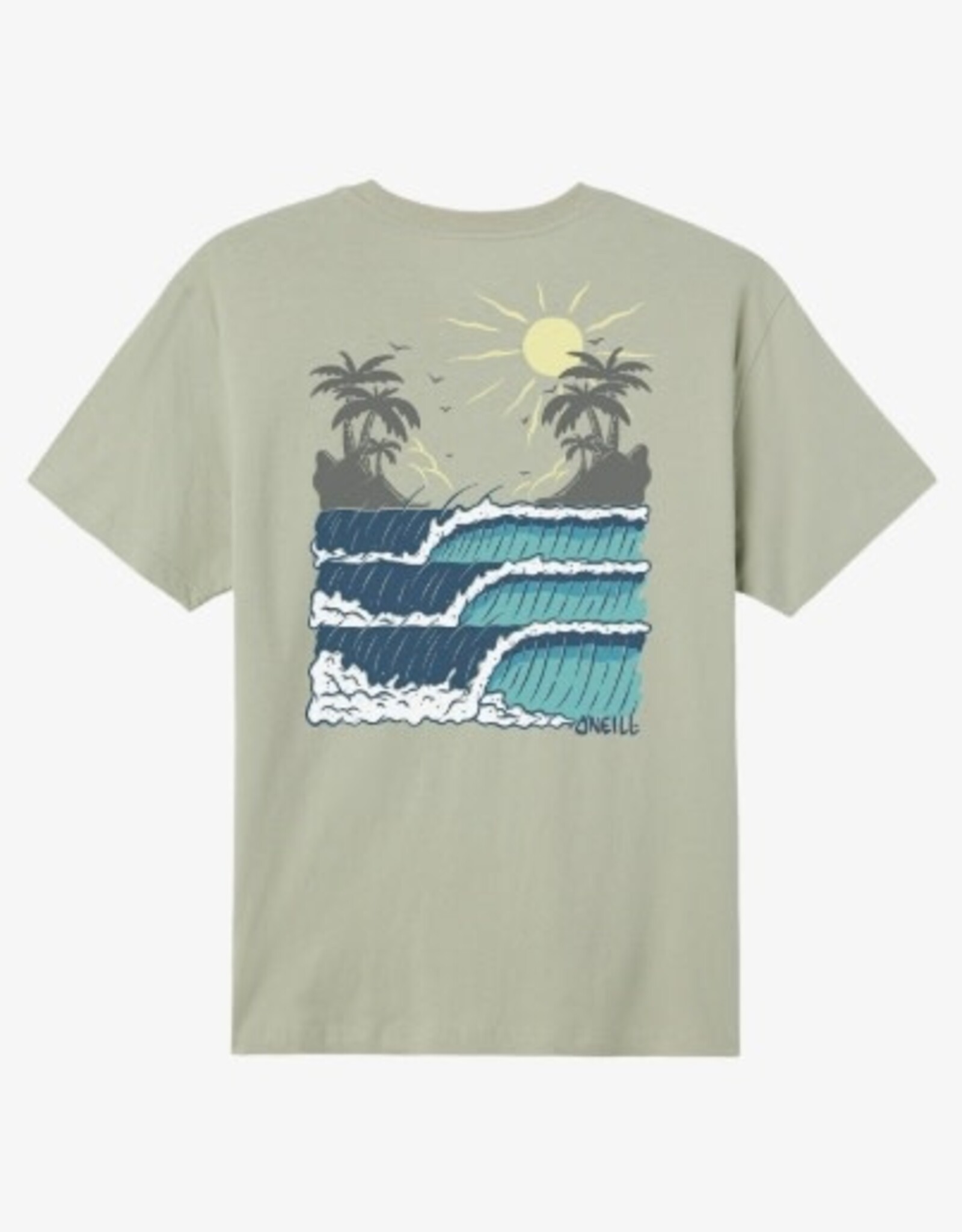 O'Neill O'Neill Boys Line'em Up Tee Seagrass