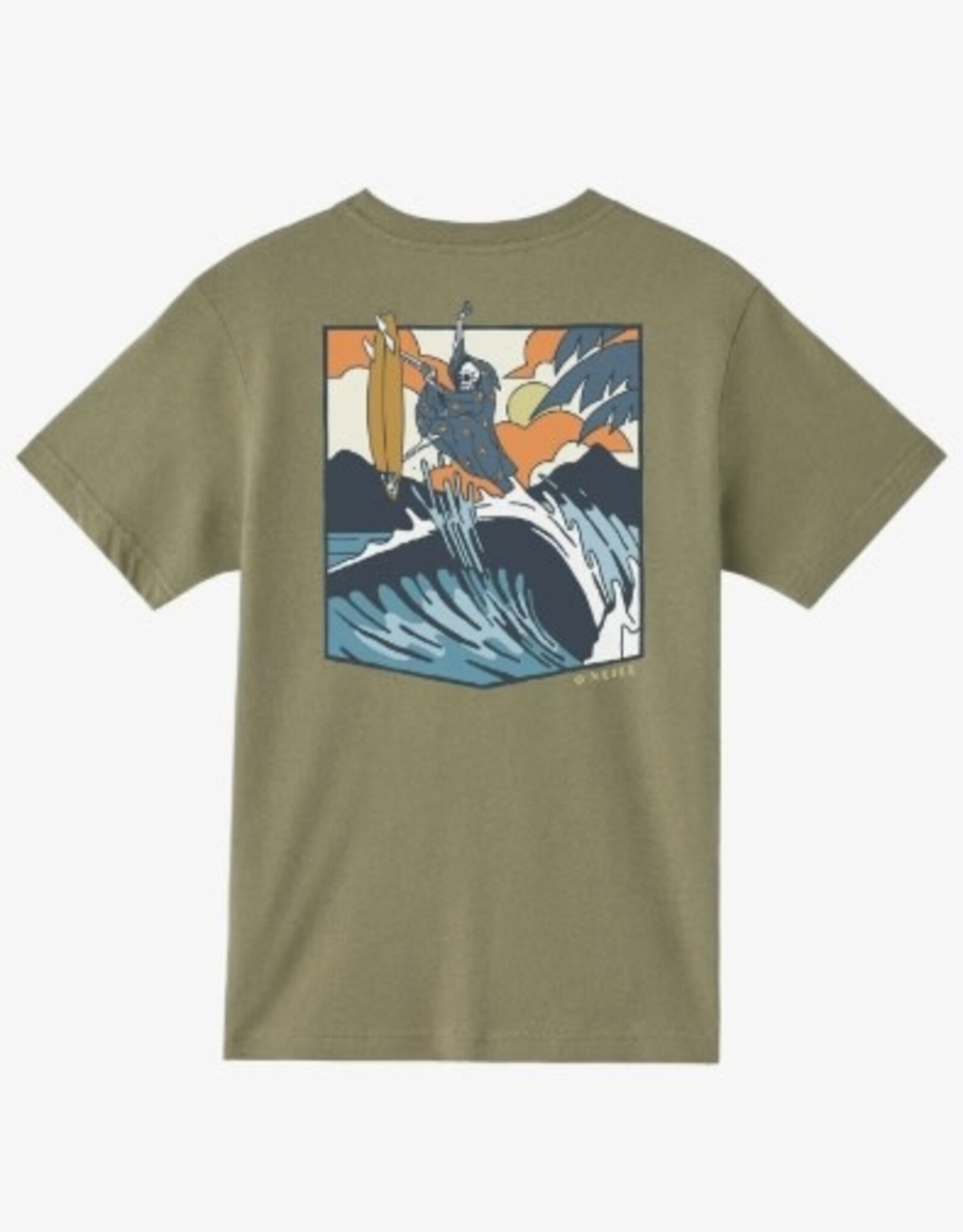 O'Neill O'Neill Boys Nosepick Tee Deep Lichen Green