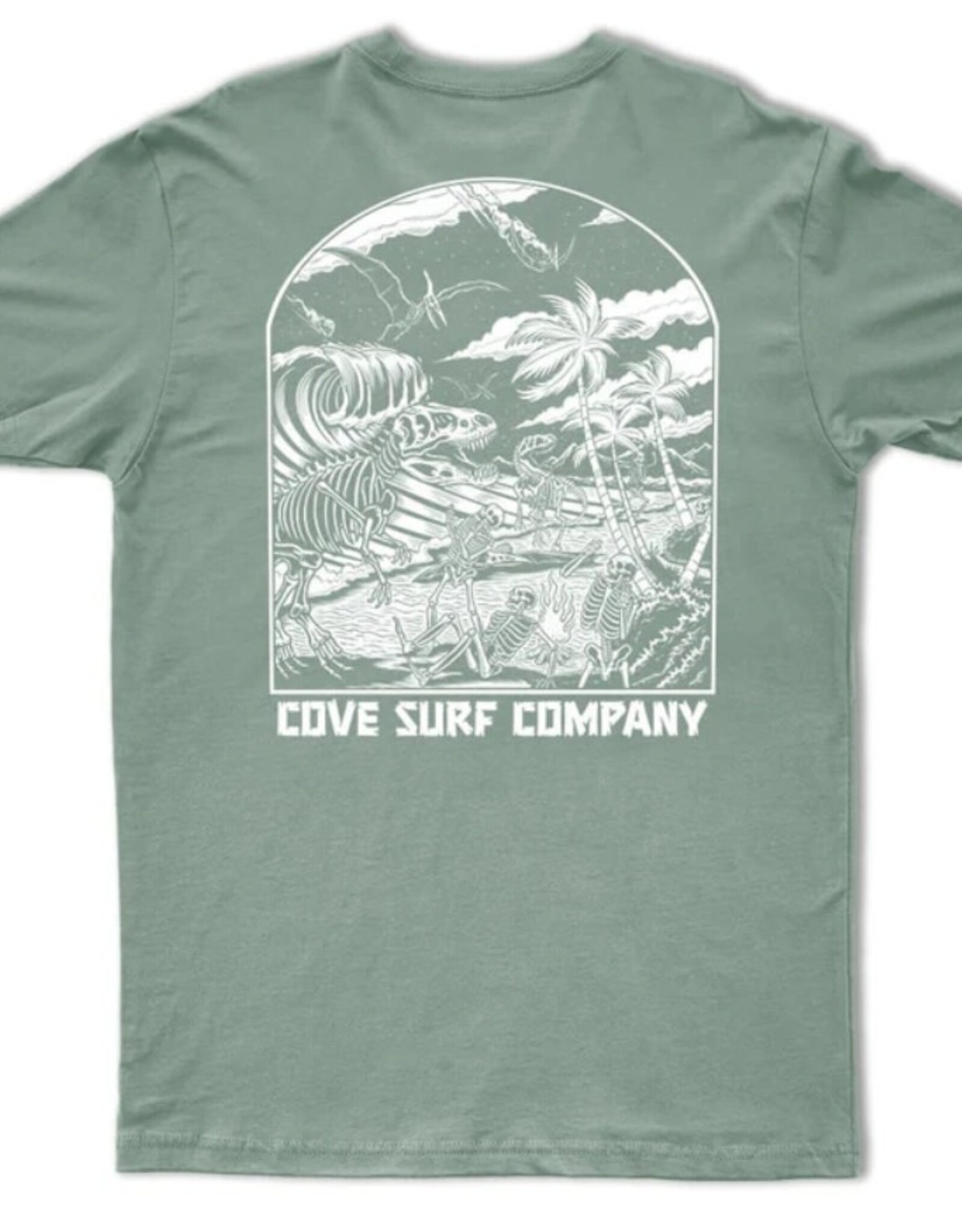 Cove Cove Dinosaur Tee Moss
