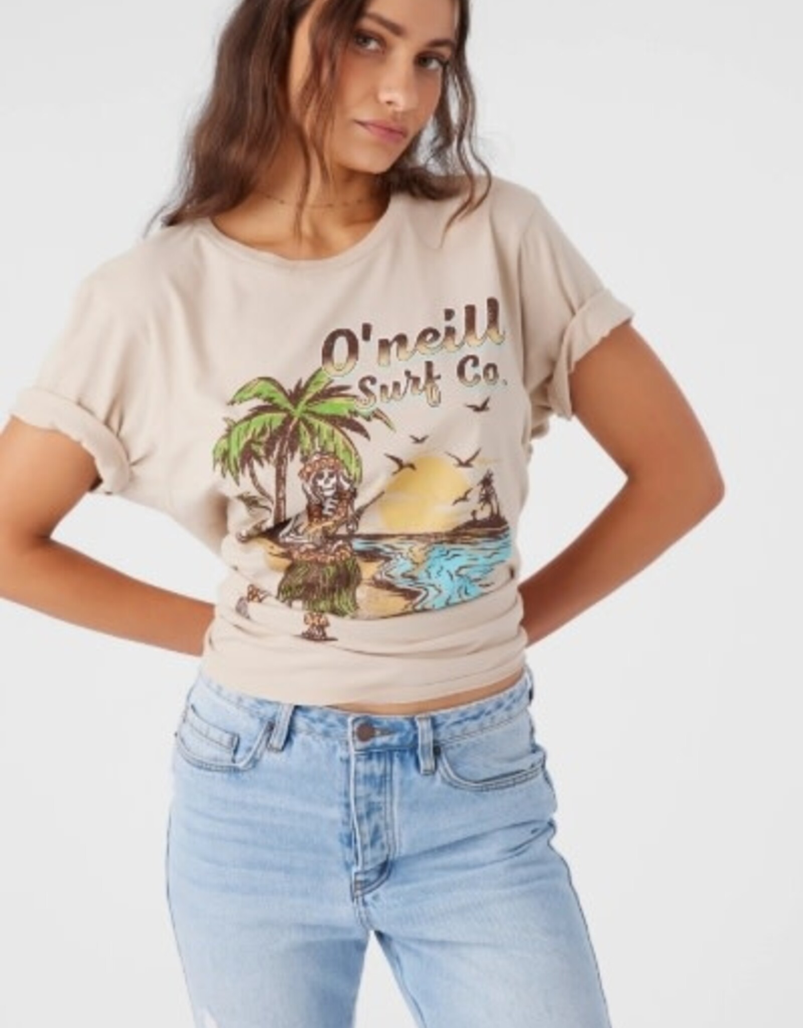 O'Neill O'Neill Hula Hula Tee Cement
