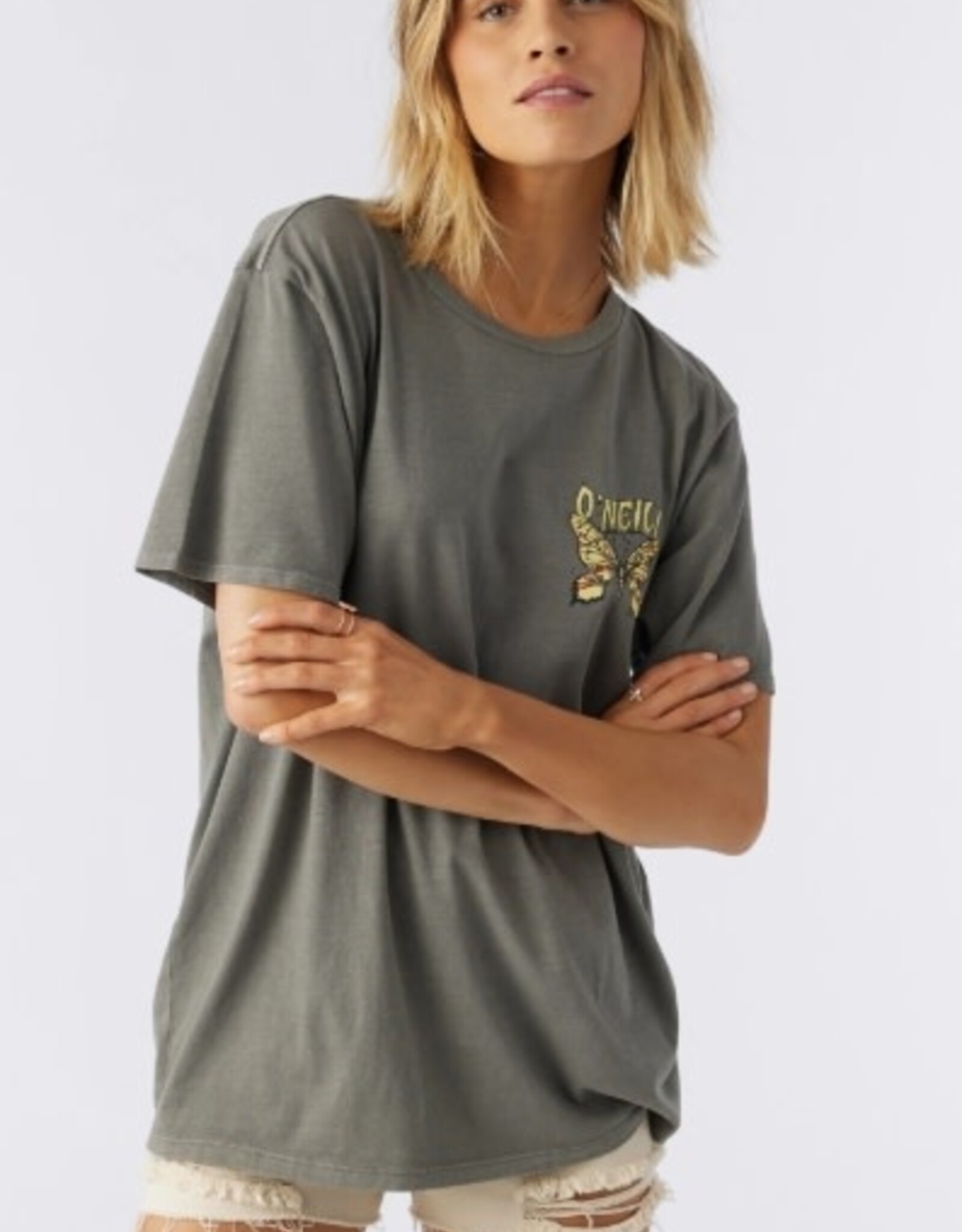 O'Neill O'Neill Swallow Tail Tee Smoked Pearl
