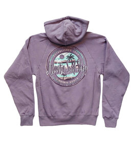 Atlantic Surf Co Atlantic Surf Happiness Waves Hoodie Lavender