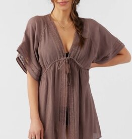 O'Neill O'Neill Wilder Cover-up Deep Taupe