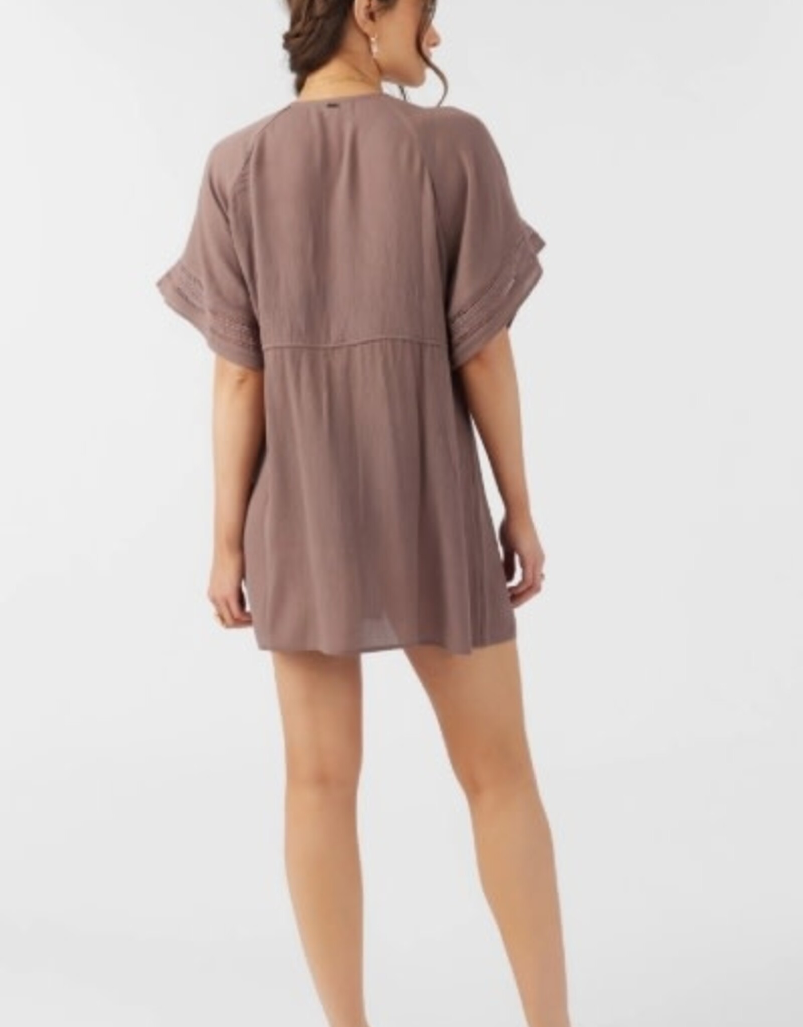 O'Neill O'Neill Wilder Cover-up Deep Taupe