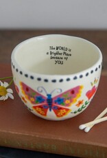 Natural Life Natural Life Secret Message Round Candle Brighter Place
