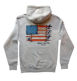 Atlantic Surf Co Atlantic Surf American Boards Hoodie Grey