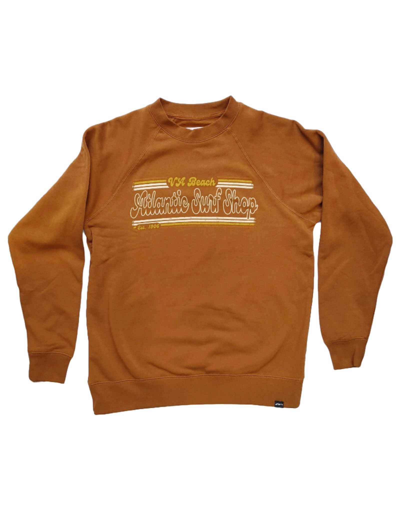 Atlantic Surf Co Atlantic Surf Groovy Crew Fleece Coconut