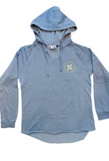 Atlantic Surf Co Atlantic Surf Simply Classic V-neck Hoodie Blue