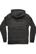 Atlantic Surf Co Atlantic Surf Wave Icon Hoodie Black