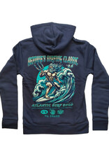 Atlantic Surf Co Atlantic Surf Shop Neptune's Classic Hoodie Navy