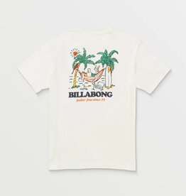 Billabong Billabong No Pressure Premium Short Sleeve Tee Off White