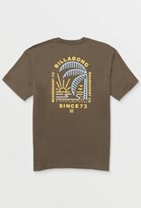 Billabong Billabong Last Light Premium Short Sleeve Tee Brown