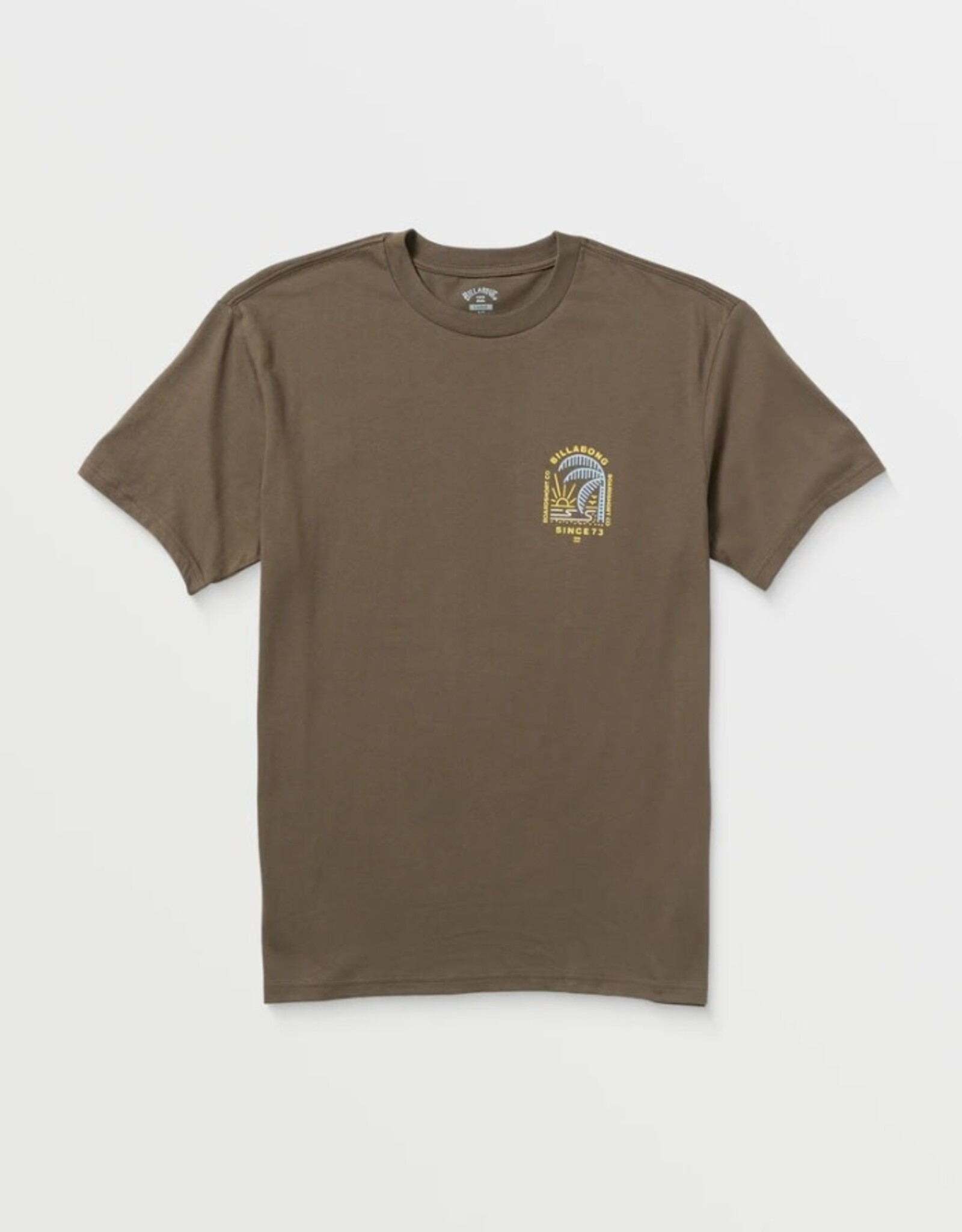 Billabong Billabong Last Light Premium Short Sleeve Tee Brown