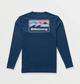 Billabong Billabong Runner Loose Fit Long Sleeve Surf Tee Midnight