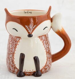 Natural Life Natural Life Folk Art Mug Fox