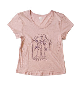 Atlantic Surf Co Atlantic Surf Villa Ladies T-shirt Rose
