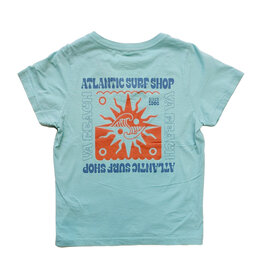 Atlantic Surf Co Atlantic Surf Balance V-neck Ladies Shirt Blue
