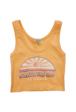 Atlantic Surf Co Atlantic Surf Coral Rays Crop Ladies Tank Sherbet