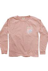 Atlantic Surf Co Atlantic Surf Hibiscus Wave Longsleeve T-shirt Mauve
