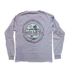 Atlantic Surf Co Atlantic Surf Happiness Waves Longsleeve T-shirt Lavender