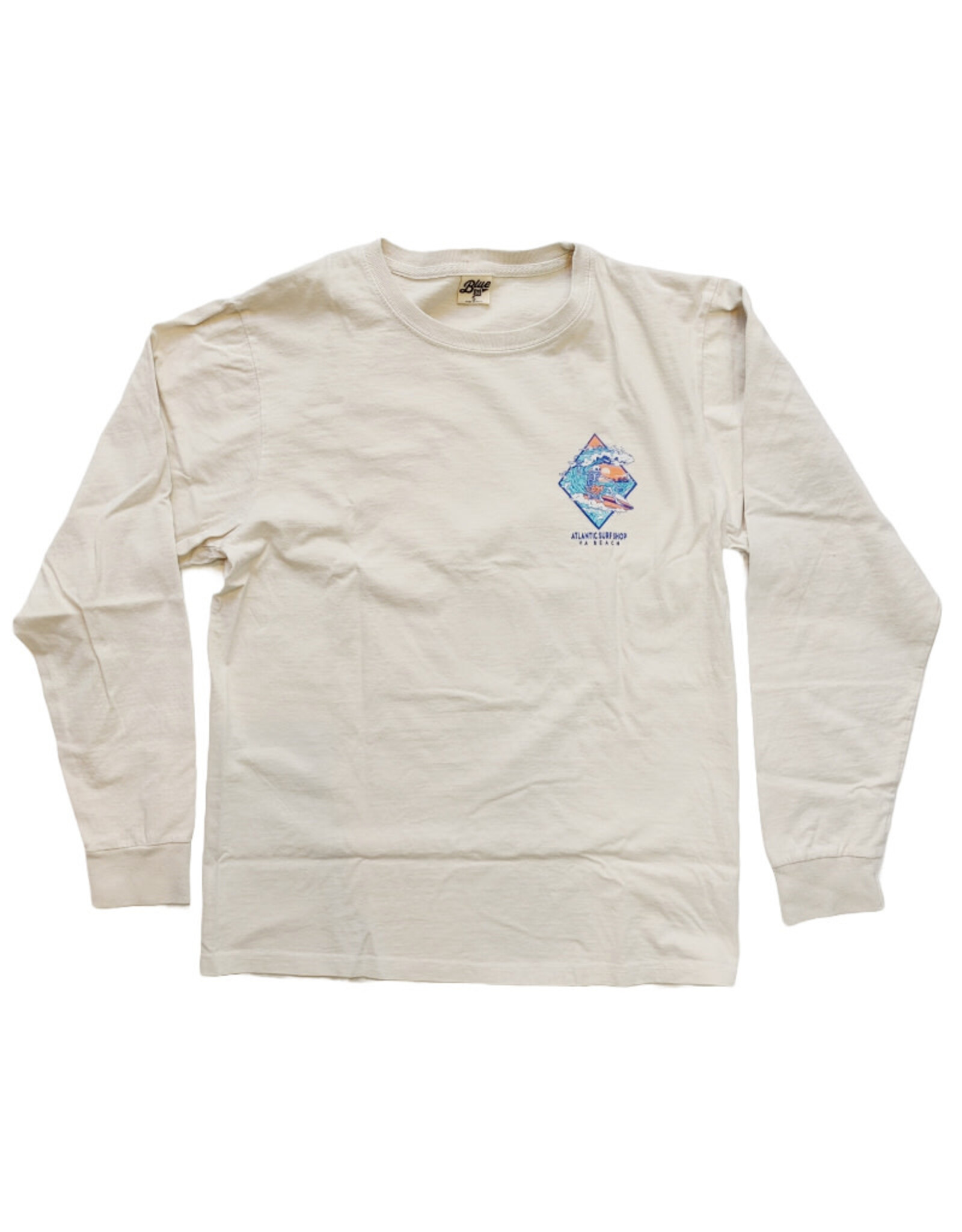 Atlantic Surf Co Atlantic Surf Beach Bones  Longsleeve T-shirt Sands