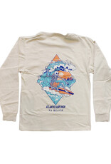 Atlantic Surf Co Atlantic Surf Beach Bones  Longsleeve T-shirt Sands