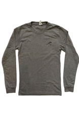 Atlantic Surf Co Atlantic Surf Wave Icon Longsleeve T-shirt Heather Grey