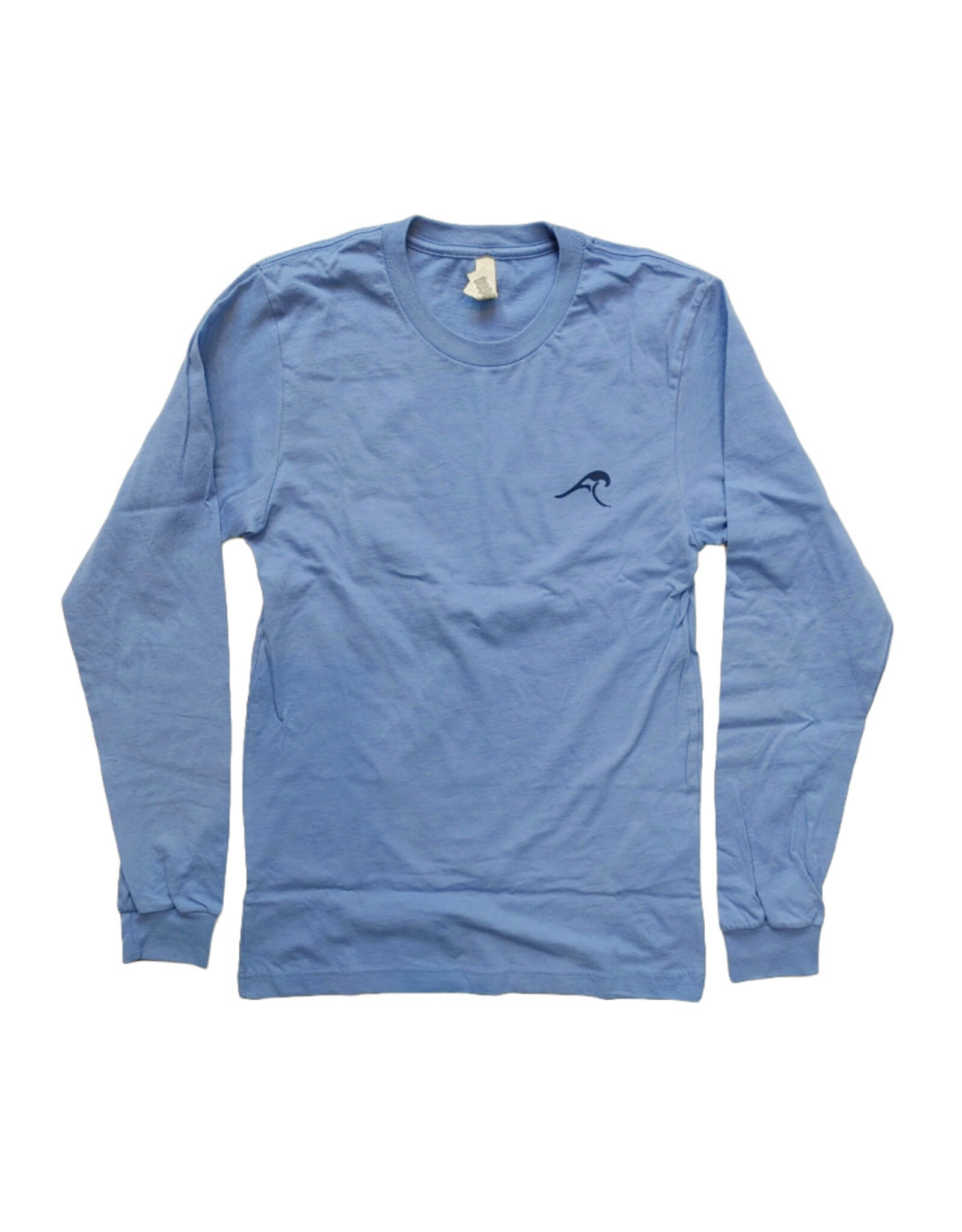 Atlantic Surf Co Atlantic Surf Wave Icon Longsleeve T-shirt Periwinkle