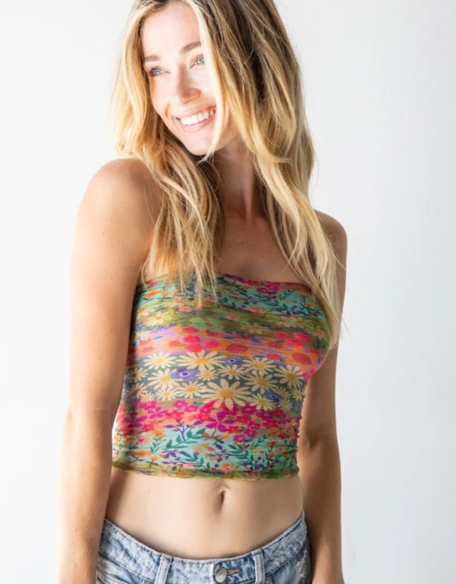 Natural Life Natural Life Boho Bandeau Wildflower Border