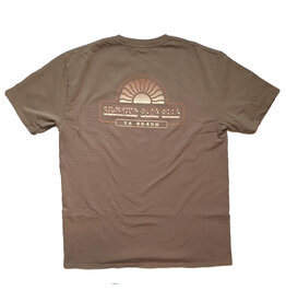 Atlantic Surf Co Atlantic Surf Oldies T-shirt Coffee
