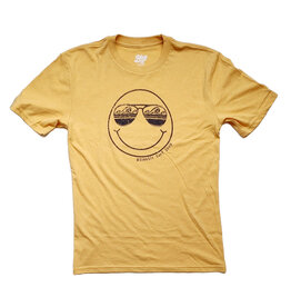 Atlantic Surf Co Atlantic Surf Smiley Triblend T-shirt Yellow