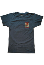 Atlantic Surf Co Atlantic Surf Samurai Surf T-shirt Deep Sea Blue