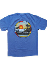 Atlantic Surf Co Atlantic Surf Navigator T-shirt Blue