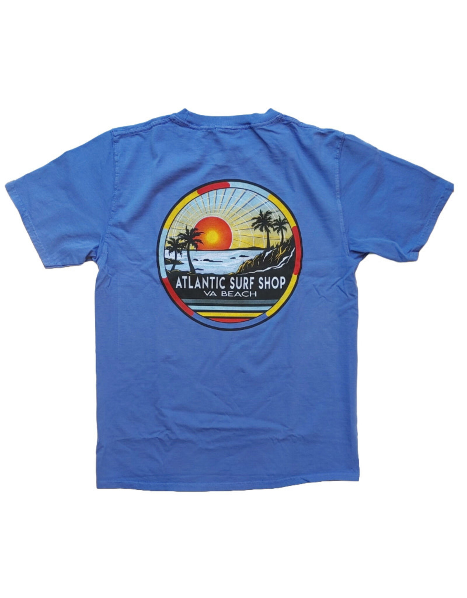 Atlantic Surf Co Atlantic Surf Navigator T-shirt Blue