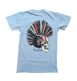 Atlantic Surf Co Atlantic Surf Quiver Skull T-shirt Blue