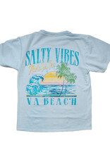 Atlantic Surf Co Atlantic Surf Salty Vibes T-shirt Sky Blue